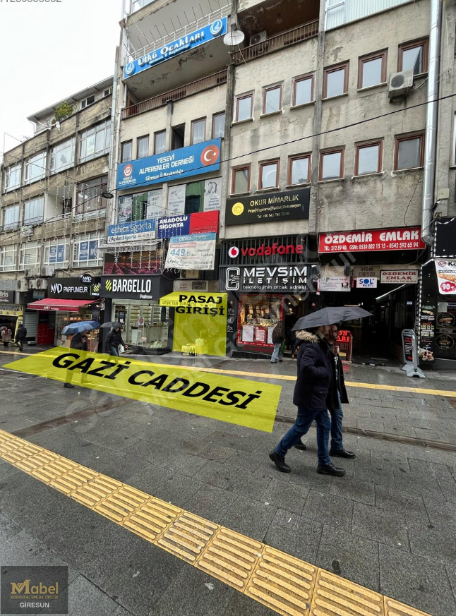 GAZİ CADDESİ YATIRIM FIRSATI SATILIK DÜKKAN